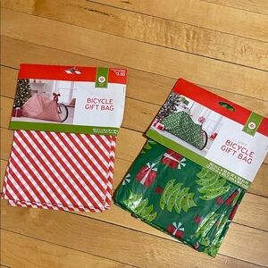Festive Bicycle Gift Bags